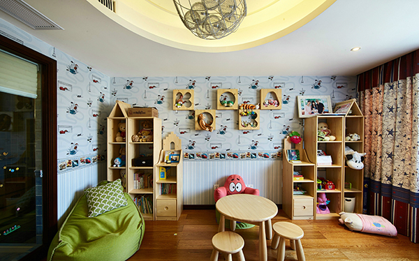 新中式裝修設計，會舍裝修設計圖(八)