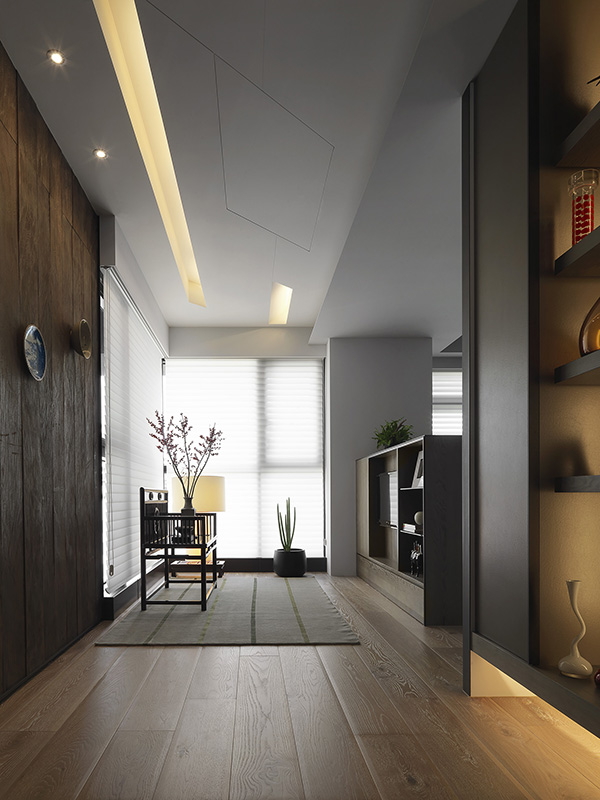 新中式裝修設(shè)計，會舍裝修設(shè)計圖(十一)