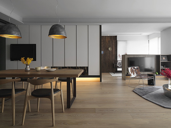 新中式裝修設(shè)計，會舍裝修設(shè)計圖(十一)