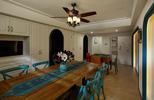 新中式裝修設計，裝修設計會舍圖(二)