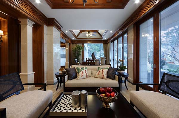 新中式裝修設(shè)計(jì)，裝修設(shè)計(jì)會(huì)舍圖(三)