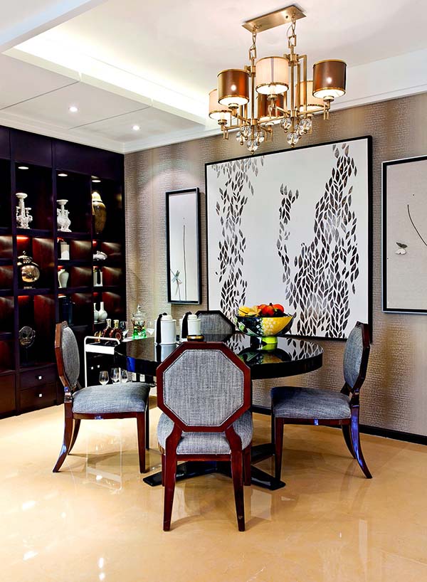 新中式裝修設(shè)計(jì)，裝修設(shè)計(jì)會(huì)舍圖(五)