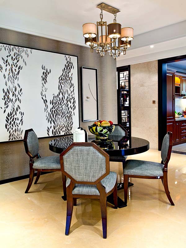 新中式裝修設(shè)計(jì)，裝修設(shè)計(jì)會(huì)舍圖(五)