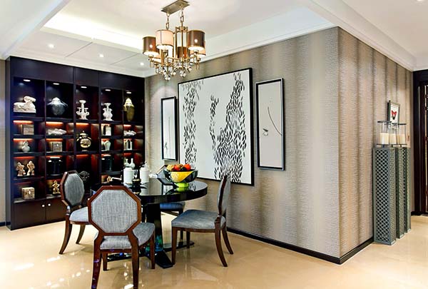 新中式裝修設(shè)計(jì)，裝修設(shè)計(jì)會(huì)舍圖(五)