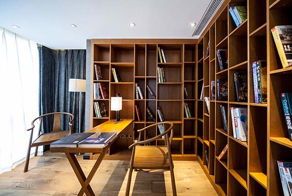 新中式裝修設(shè)計(jì)，裝修設(shè)計(jì)會(huì)舍圖(六)