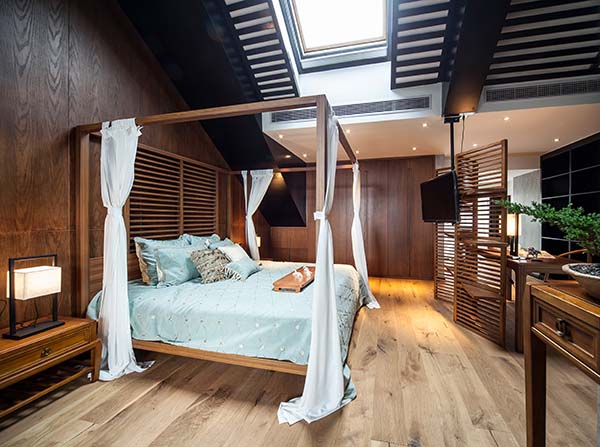 新中式裝修設(shè)計(jì)，裝修設(shè)計(jì)會(huì)舍圖(六)