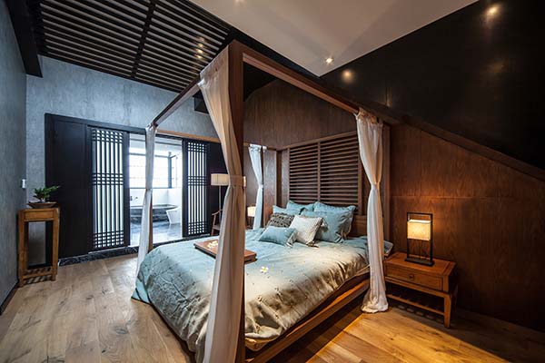 新中式裝修設(shè)計(jì)，裝修設(shè)計(jì)會(huì)舍圖(六)