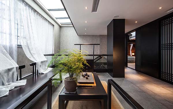 新中式裝修設(shè)計(jì)，裝修設(shè)計(jì)會(huì)舍圖(六)