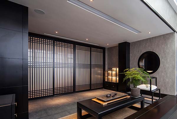 新中式裝修設(shè)計(jì)，裝修設(shè)計(jì)會(huì)舍圖(六)