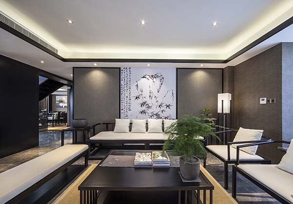 新中式裝修設(shè)計(jì)，裝修設(shè)計(jì)會(huì)舍圖(六)