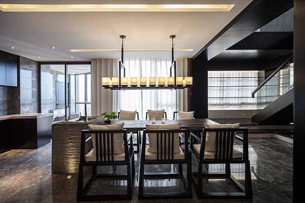 新中式裝修設計，裝修設計會舍圖(六)