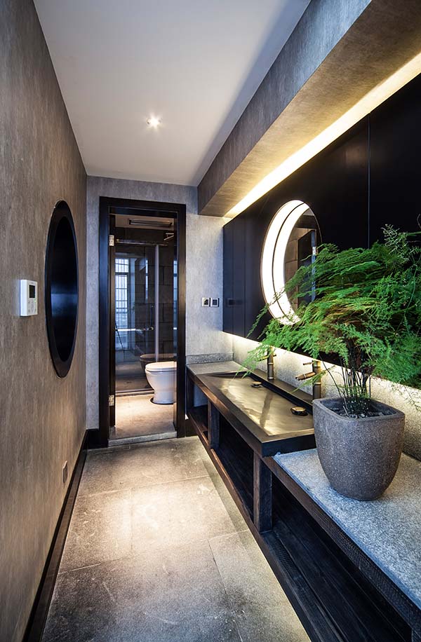 新中式裝修設(shè)計，裝修設(shè)計會舍圖(六)