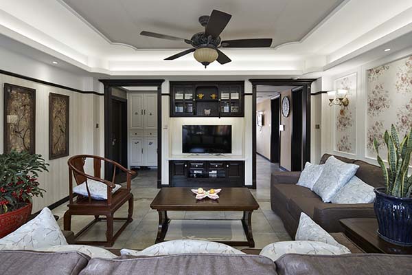 新中式裝修設(shè)計(jì)，裝修設(shè)計(jì)會(huì)舍圖(七)