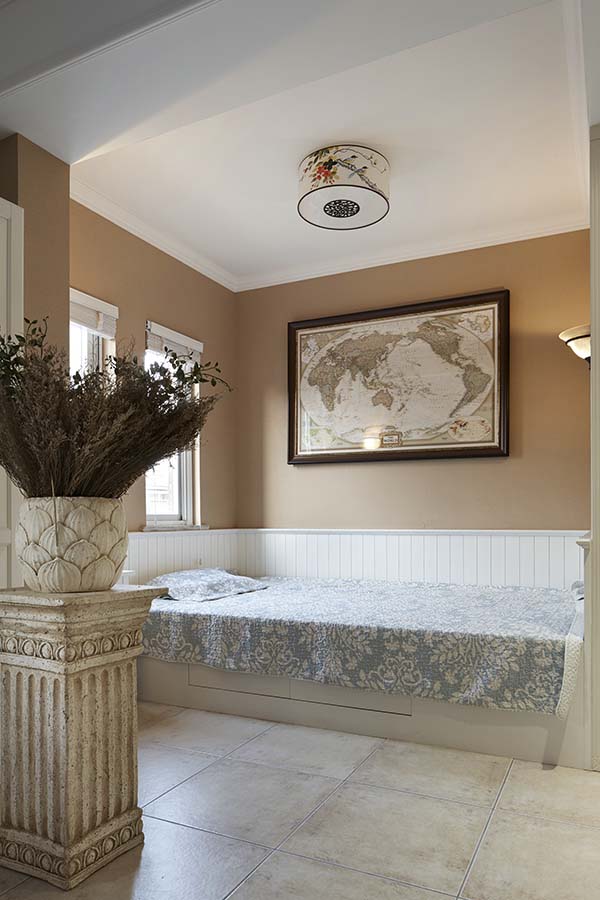 新中式裝修設計，裝修設計會舍圖(七)