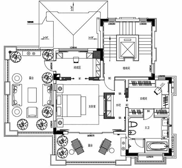 新中式裝修設(shè)計(jì)，裝修設(shè)計(jì)會(huì)舍圖(八)