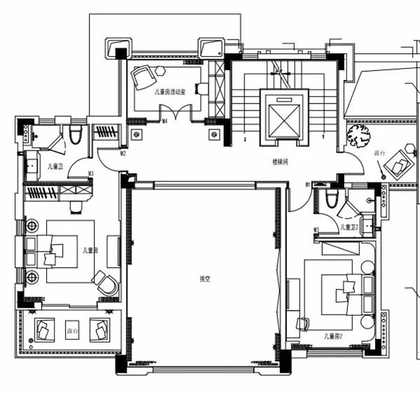 新中式裝修設(shè)計(jì)，裝修設(shè)計(jì)會(huì)舍圖(八)