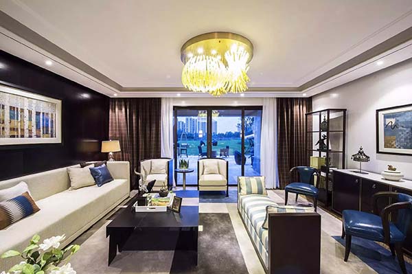 新中式裝修設計，裝修設計會舍圖(八)