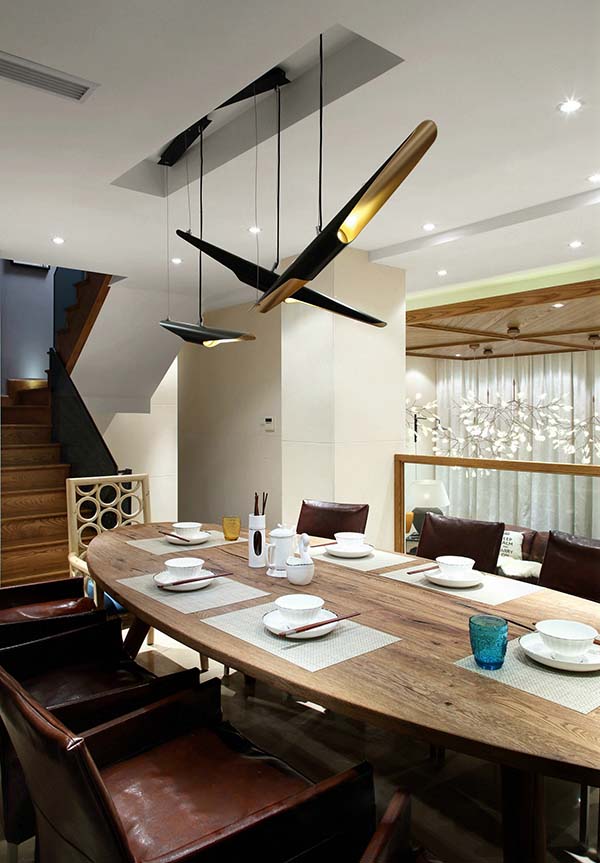 新中式裝修設(shè)計(jì)，裝修設(shè)計(jì)會(huì)舍圖(九)