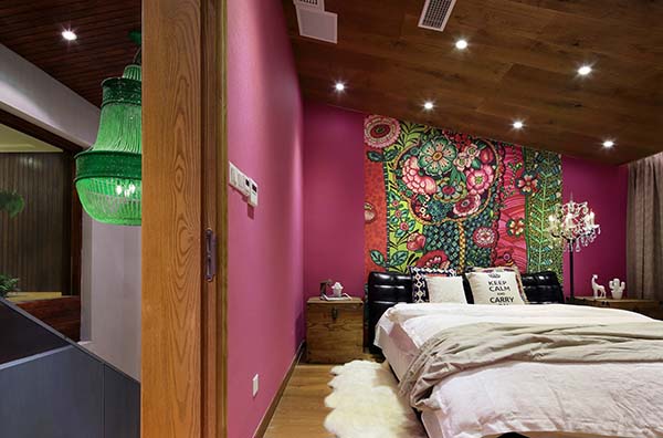 新中式裝修設(shè)計(jì)，裝修設(shè)計(jì)會舍圖(九)