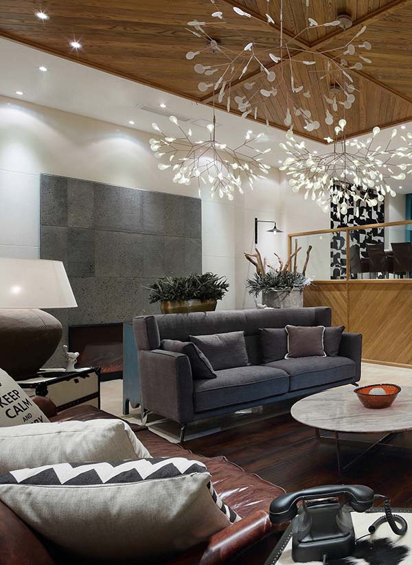 新中式裝修設(shè)計(jì)，裝修設(shè)計(jì)會(huì)舍圖(九)