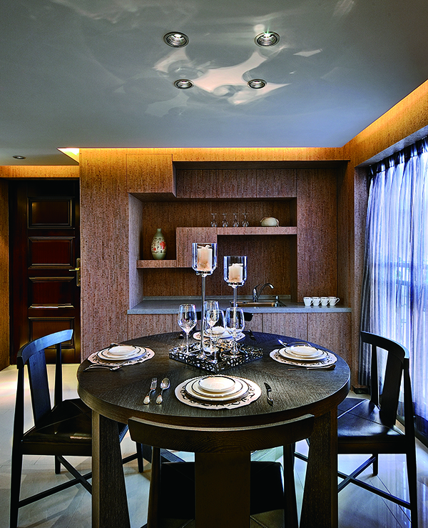 會舍新中式裝修，紅樹林風(fēng)格的新中式裝修設(shè)計