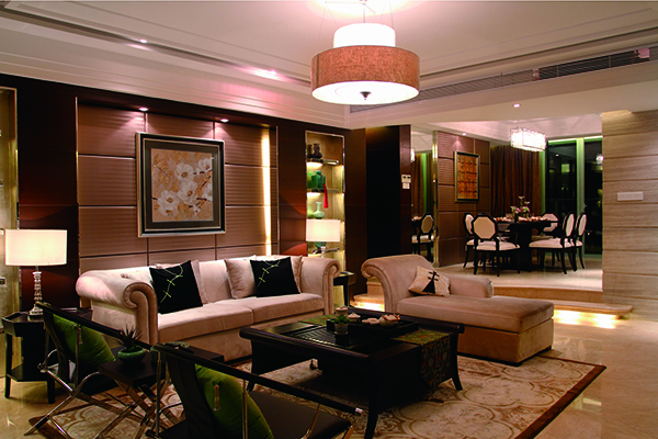 新中式裝修設計，公園大地風格的裝修