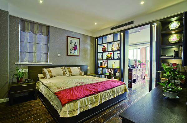 會舍荷塘月色風格的裝修設計，新中式裝修設計