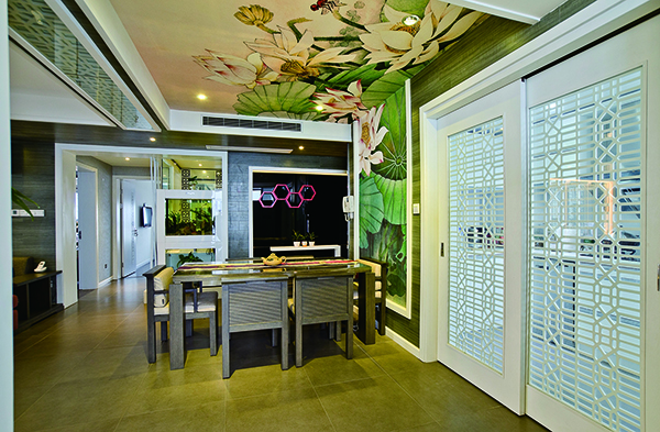 會(huì)舍荷塘月色風(fēng)格的裝修設(shè)計(jì)，新中式裝修設(shè)計(jì)