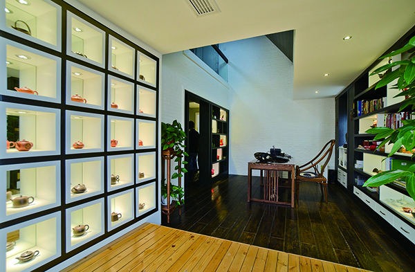 會舍荷塘月色風格的裝修設計，新中式裝修設計