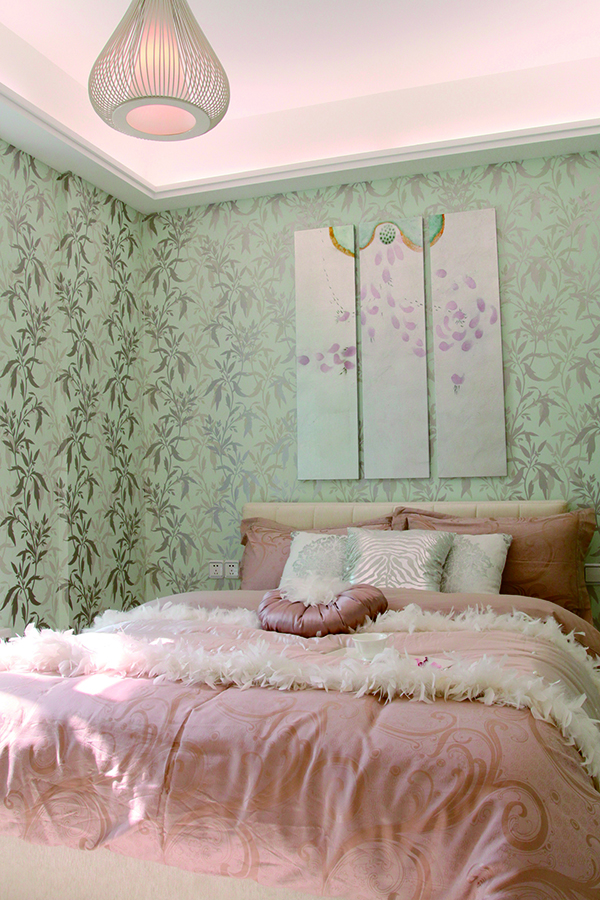 新中式裝修設計，沁蘭風格