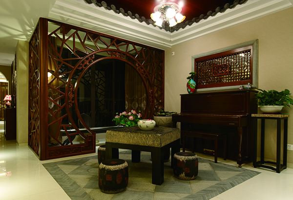 新中式會(huì)舍裝修設(shè)計(jì)，古韻悠揚(yáng)的風(fēng)格