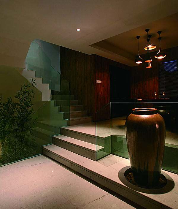 融匯山水風光的會舍新中式裝修設計