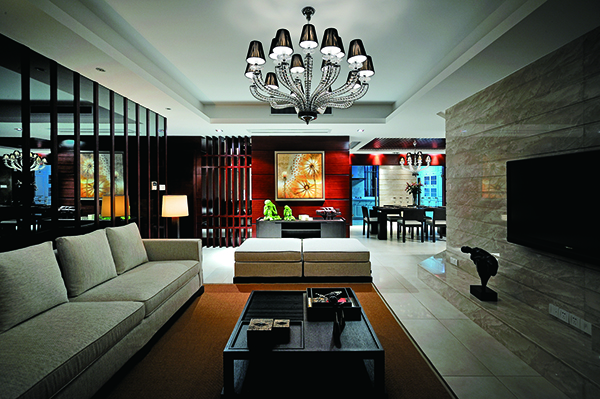 水岸名居，新中式裝修設(shè)計(jì)