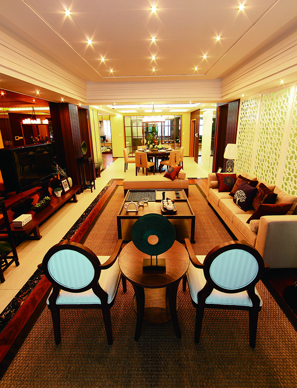 新中式會舍裝修設(shè)計圖，書香門第