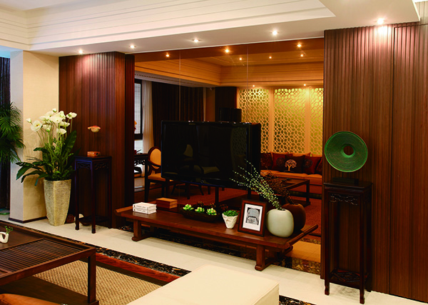 新中式會舍裝修設計圖，書香門第
