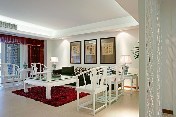 星河灣，新中式會舍裝修設(shè)計(jì)