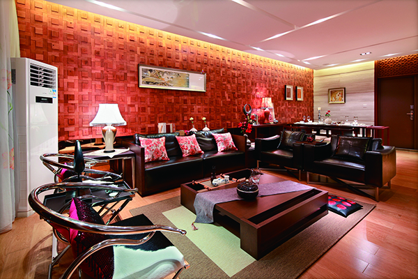 金沙西園，新中式會舍裝修設(shè)計