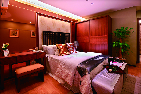 金沙西園，新中式會舍裝修設(shè)計