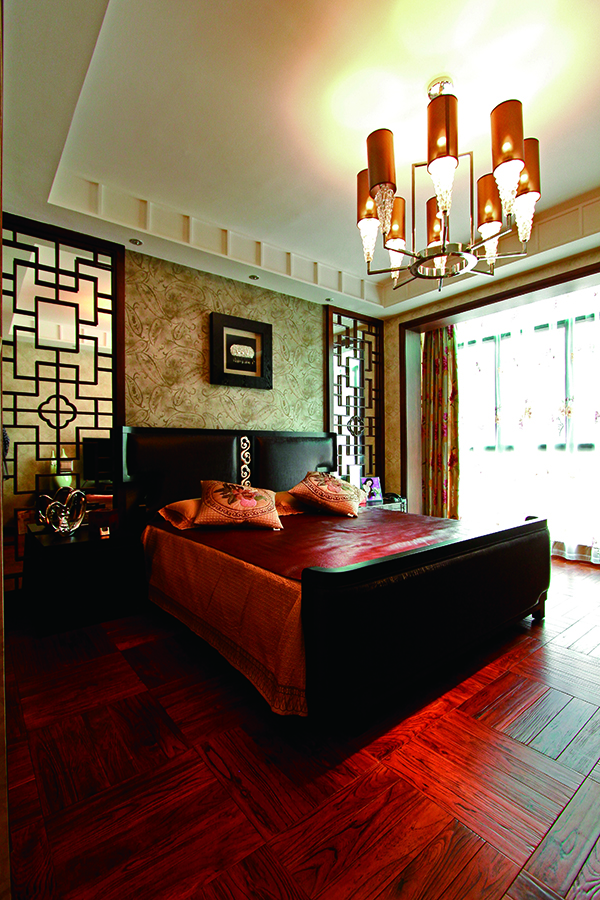 中天花園，簡約新中式家裝別墅樣板房