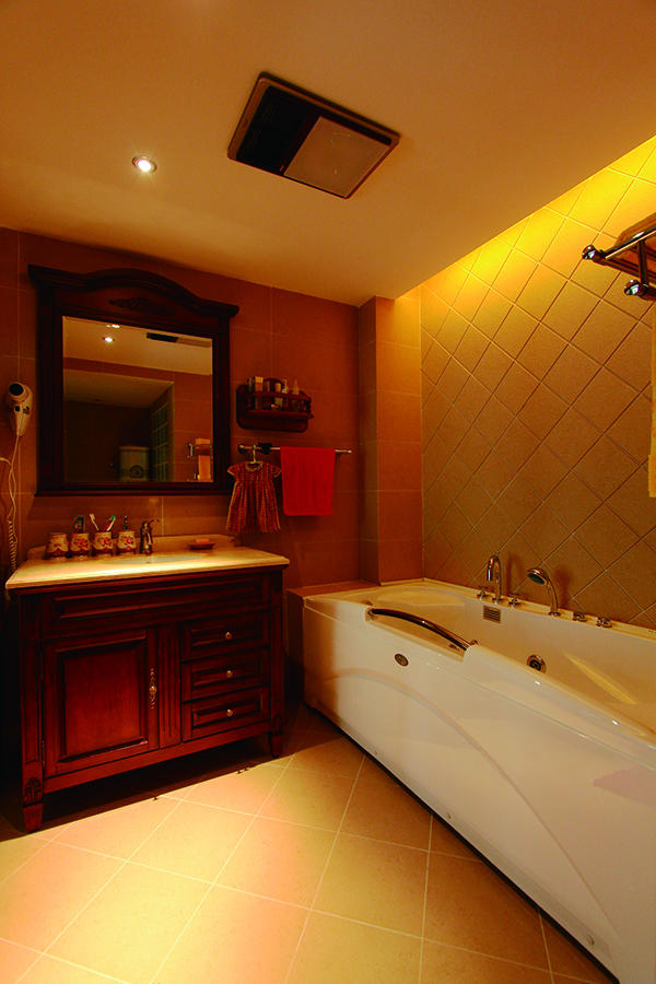 中天花園，簡約新中式家裝別墅樣板房