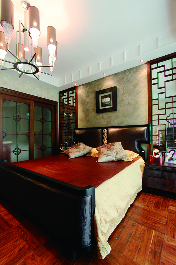 中天花園，簡(jiǎn)約新中式家裝別墅樣板房