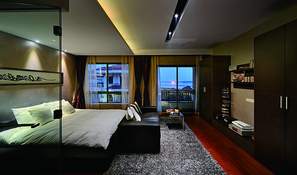 名城港灣，簡約風(fēng)新中式別墅裝修設(shè)計