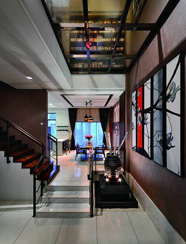 名城港灣，簡約風(fēng)新中式別墅裝修設(shè)計(jì)