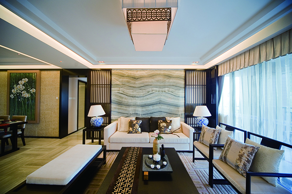 西江花園，新中式簡約別墅裝修設(shè)計