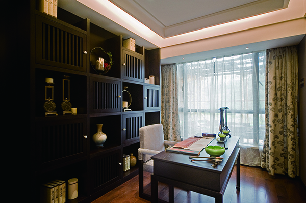 西江花園，新中式簡約別墅裝修設(shè)計