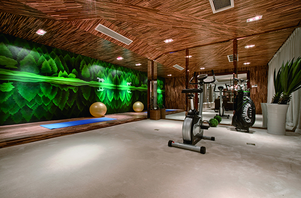 高爾夫別墅，新中式裝修別墅