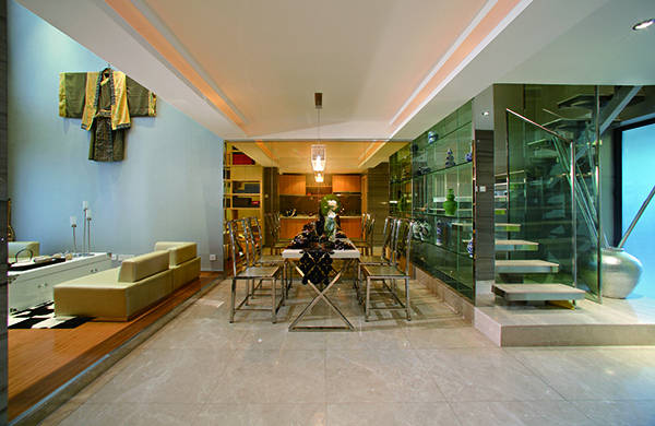 港惠新天地，新中式別墅裝修設計