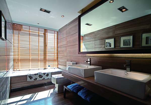 新中式別墅裝修，天邑灣樣板圖