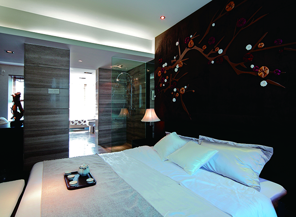 新中式別墅裝修，天邑灣樣板圖