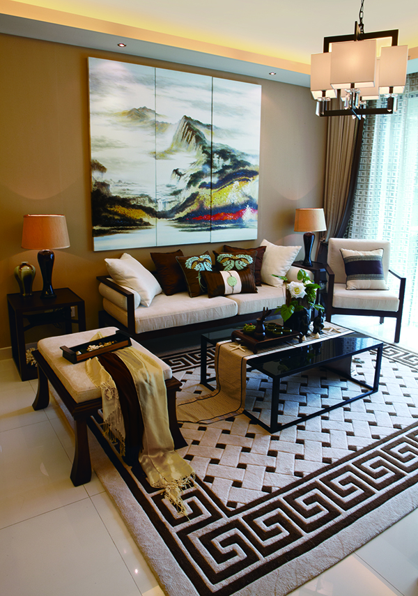 豐泰城，簡約新中式別墅裝修